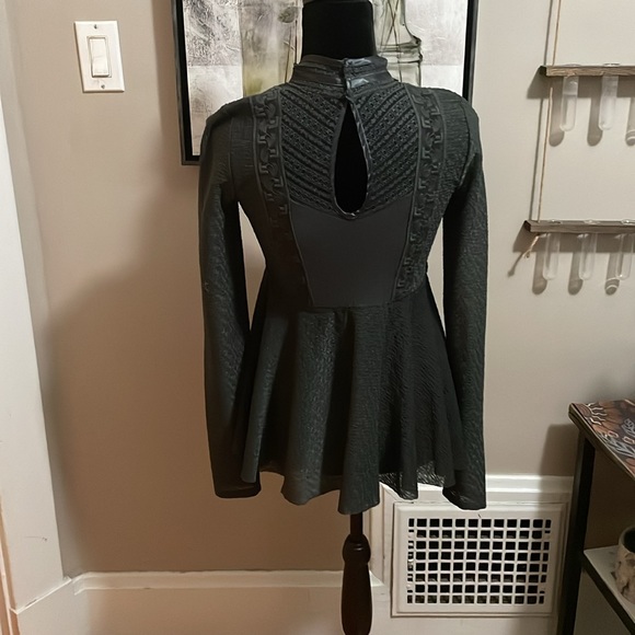 Free people lace peplum top - Picture 3 of 7